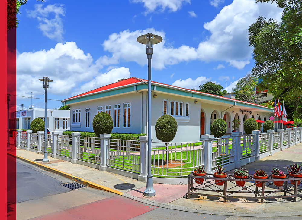 fachada del recinto de Jayuya