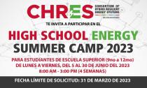 High School Energy Summer Camp 2023 