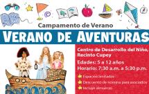 Campamento de Verano: VERANO DE AVENTURAS