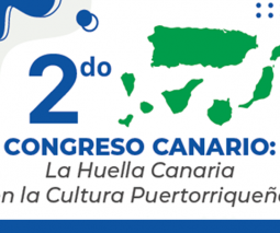Imagen que dice 2do Congreso Canario:  La Huella Canaria en la Cultura Puertorriqueña