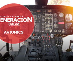 Foto del interior de la cabina de un avión