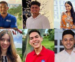 Foto de perfil de 6 estudiantes