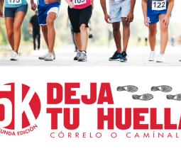 corredores con logo de 5K Deja tu huella
