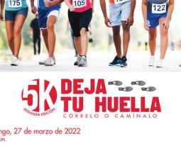 corredores con logo de 5K Deja tu huella