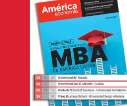 portada de Ranking revista América Economía