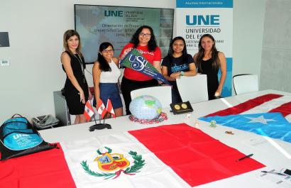 students in Peru