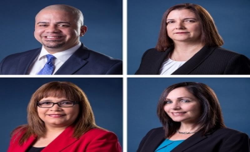 Foto de perfil de doctores José A. Flecha Ortiz, María A. Santos Corrada, Evelyn López y Virgin Dones