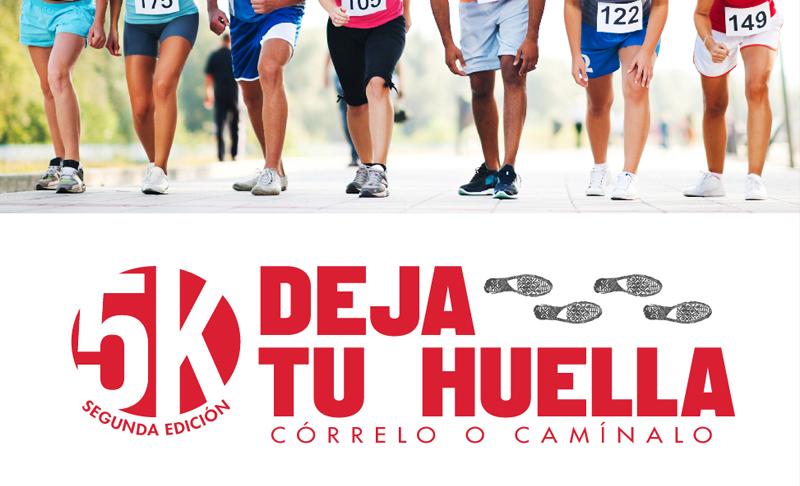 corredores con logo de 5K Deja tu huella