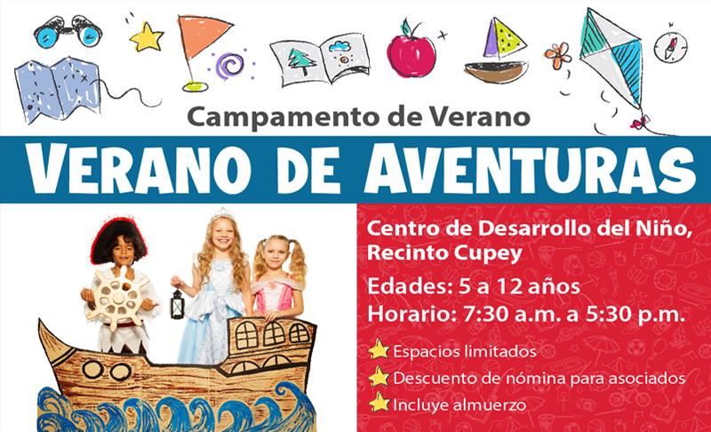 Campamento de Verano: VERANO DE AVENTURAS