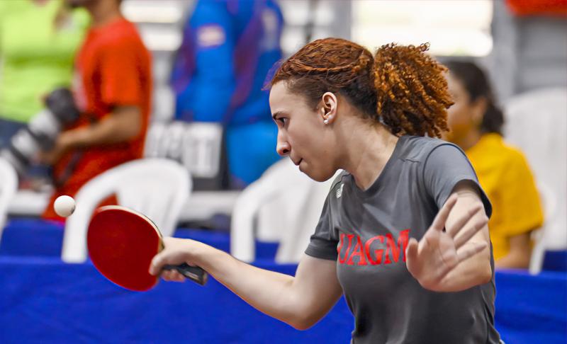 Deportista de Tenis de mesa