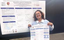 Valentina Pérez García, estudiante del Programa de Biología del Recinto de Gurabo